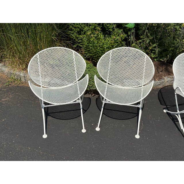 Mid-Century Modern 1960’s Clam Chairs by Maurizio Tempestini for Salterini, Attributed - Set of 4 For Sale - Image 3 of 12