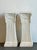 Vintage Swag Plaster Pedestals - A Pair For Sale - Image 10 of 12