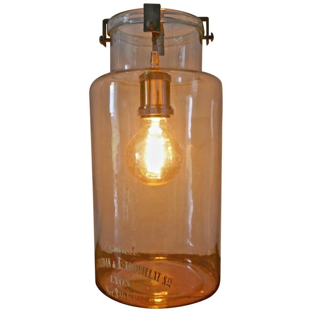 French Industrial Ceiling Lamp, 1990s For Sale - Image 9 of 9