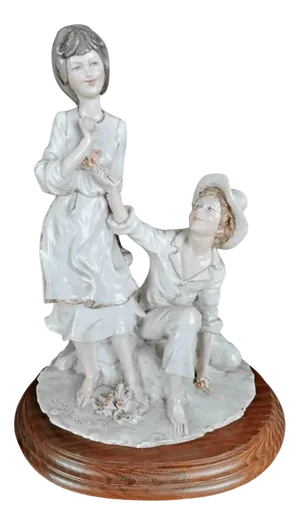 Statuette of Young Love by A. Belcari for Capodimonte