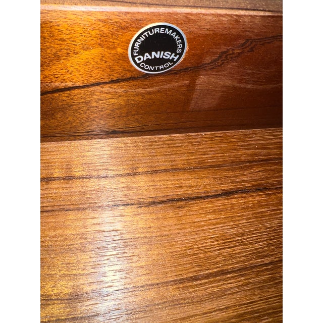 Mid-Century Modern 1960s Ib Kofod‑Larsen for Povl Dinesen PD‑Series Teak 8‑Drawer Dresser — Scarce Danish Cabinetmaker Edition For Sale - Image 3 of 12