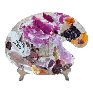 2026 Original Ashley Longshore Signed Collector’s Palette For Sale