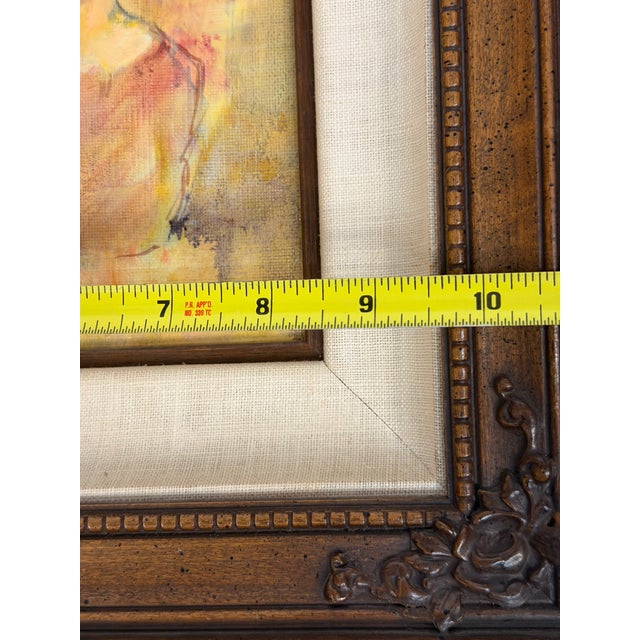 1960s Antonio González Collado (Born 1930) Original Signed Oil on Canvas For Sale - Image 10 of 10