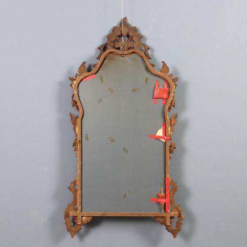 Baroque Carved and Gilded Mirror For Sale - Image 11 of 12
