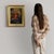 Antique Italian painting from the late 17th/early 18th century. Oil on canvas artwork depicting Christ with angels and...