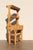 Vintage I. Magnin Solid Wood Butcher Block Baker’s Rack Kitchen Workbench For Sale - Image 13 of 18