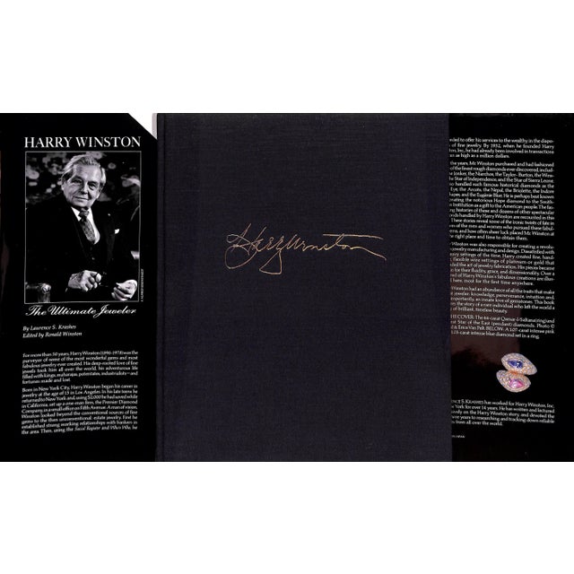"Harry Winston: The Ultimate Jeweler" 1988 Krashes, Laurence (Inscribed) For Sale - Image 4 of 10