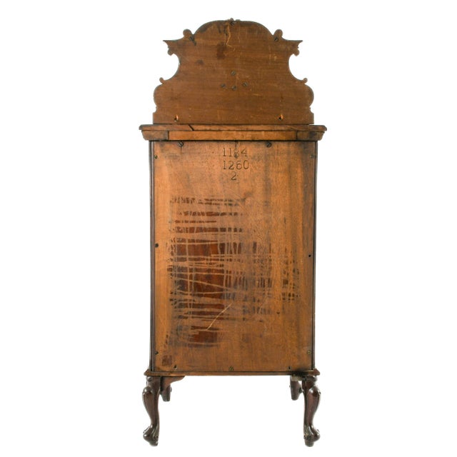 Early 20th Century James Allen & Sons Carved Oak Victorian Bedside Cabinet, English, Circa 1890 For Sale - Image 5 of 10