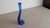 Glass Cobalt Blue Crystal "Bone" Series Candlestick by Elsa Peretti for Tiffany For Sale - Image 7 of 10