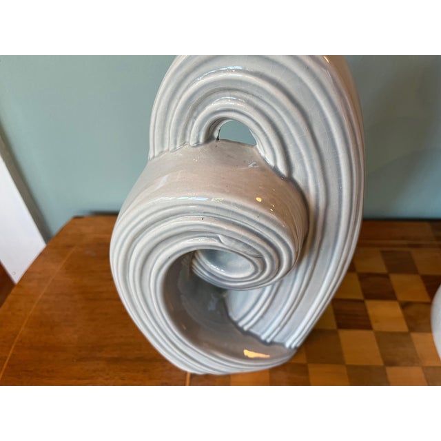 Mid-Century Modern Pair Mid-Century Modern Art-Deco Style Lamps For Sale - Image 3 of 8