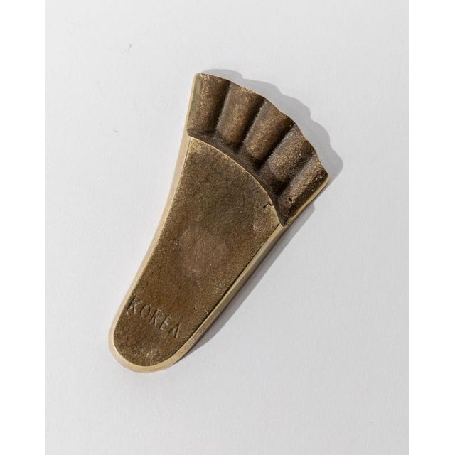 Metal Vintage Brass Ashtray, 1970s For Sale - Image 7 of 11