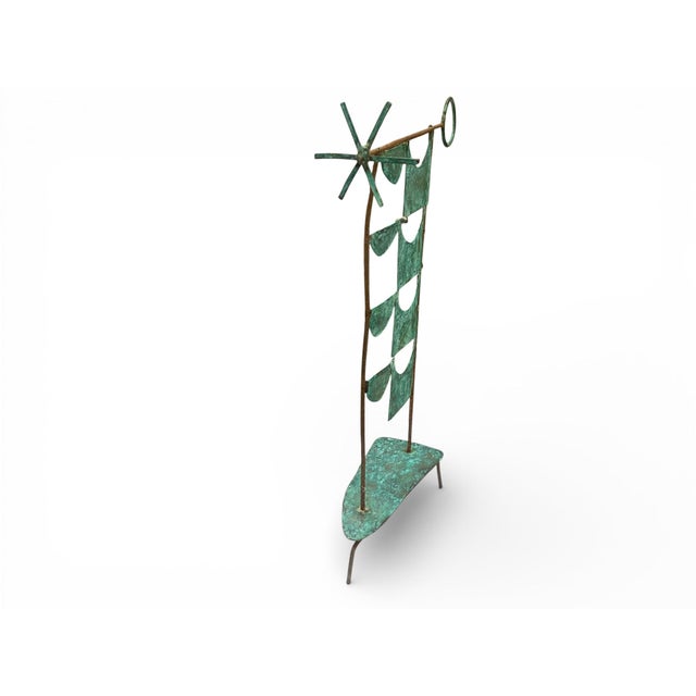 William Black, Abstract Sculpture, Late 1960s, Patinated Copper Alloy For Sale - Image 13 of 16