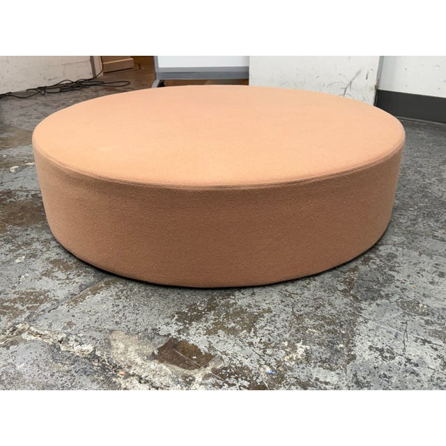 Design Plus Gallery presents a Bumper XL Ottoman from Blu Dot. This low profile ottoman has an expansive round silhouette...