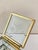 Gold Vintage Italian Art Deco Beveled Glass Box, 1930 For Sale - Image 8 of 18