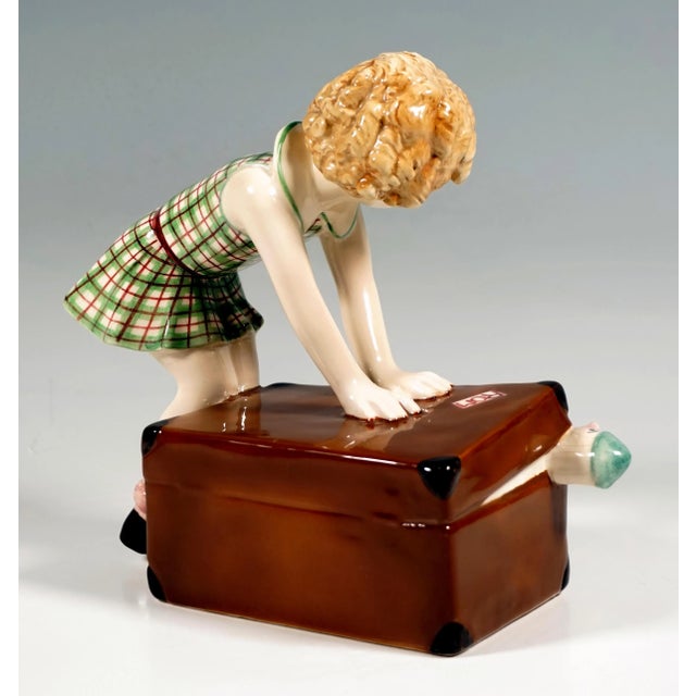 Child Figurine by Dakon, 1930s For Sale - Image 3 of 9