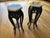 Early 20th Century Pair of Antique Chinese Pedestals or Planters Circa 1920's For Sale - Image 5 of 12
