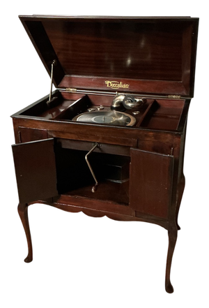 Antique Gramophone in Mahogany, 1920s