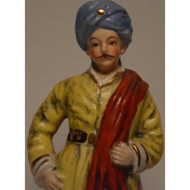 Red Turkish Inspired Figurine in Ottoman Garments For Sale - Image 8 of 9
