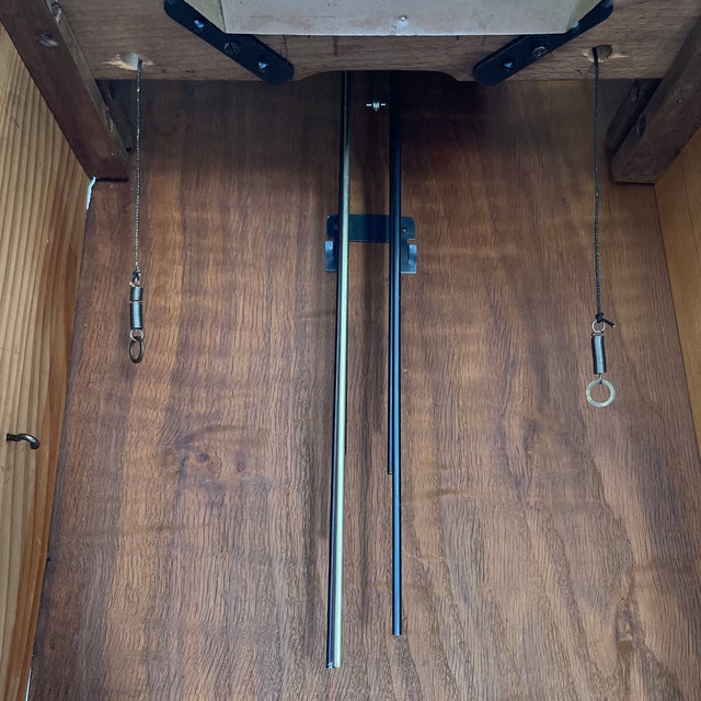 Vintage Art Deco Westminster Chiming Hanging Wall Clock Chairish