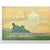 Modern French Vintage Robert Mahias Painting, Versailles at Sunset For Sale - Image 3 of 10