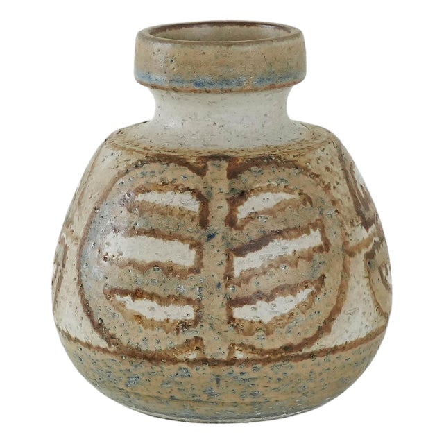 Vintage Danish Ceramic Vase from Søholm, 1960s For Sale