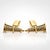 Tiffany & Co. Vintage 14k Yellow Gold Oil Well Derrick Tower Cufflinks, Pair For Sale - Image 9 of 12