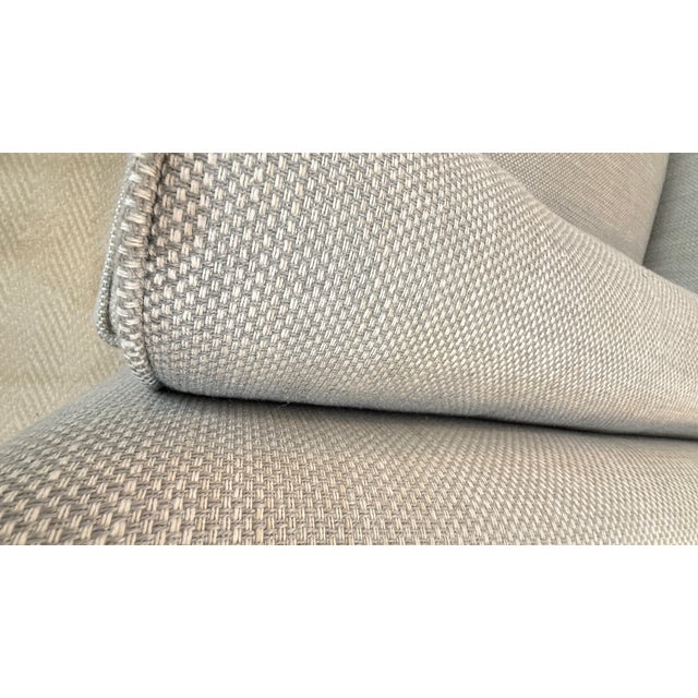 Textile Custom Couples Sofa by Kravet Furniture For Sale - Image 7 of 12