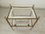 1970s Neo-Classical Gold Brass Side Table, 1970s For Sale - Image 5 of 14