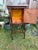 1930s Antique Smoking Stand With Copper Lined Humidor For Sale - Image 5 of 6