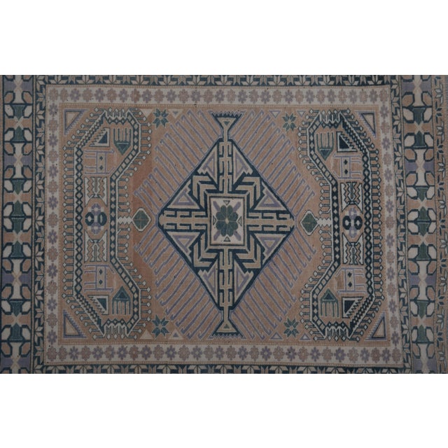 Turkish Square Oushak Rug 6' X 6'3'' For Sale - Image 6 of 11