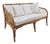 Mid-Century Italian Rattan & Bamboo Settee, 1970 For Sale