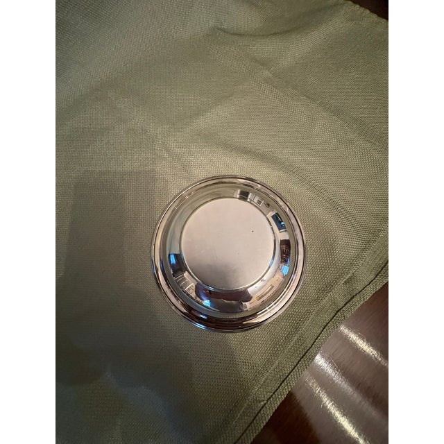 Lunt Silver Vintage Silver-Plated Hollowware Small Dish by Lunt Silversmith, Mid-20th Century For Sale - Image 4 of 6