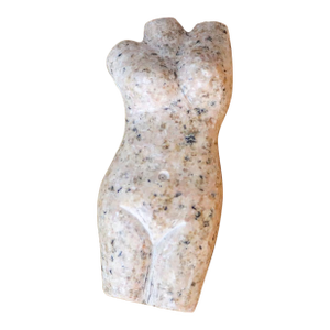 Small Stone Sculpture of a Female Torso by Ippolita Rostagno