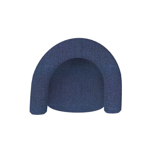 Not Yet Made - Made To Order Collector Modern Cassette Chair in Safire 0011 by Alter Ego For Sale - Image 5 of 7