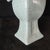 White Chinese Ceramic Vase,Guan Ware Crackle Glaze Glaze Celadon Porcelain Vase Hand Carved Four Goat Head Statue For Sale - Image 8 of 9