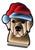 Holiday Dog Ekkolight 16.5"H For Sale