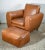 Textile Brown Leather Armchair, Italy, 1970 For Sale - Image 7 of 9