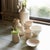 Kenneth Ludwig Chicago Recycled Paper Chalk Vase 7.5"H For Sale - Image 4 of 5