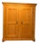 Biedermeier Farmhouse Cabinet in Natural Wood For Sale