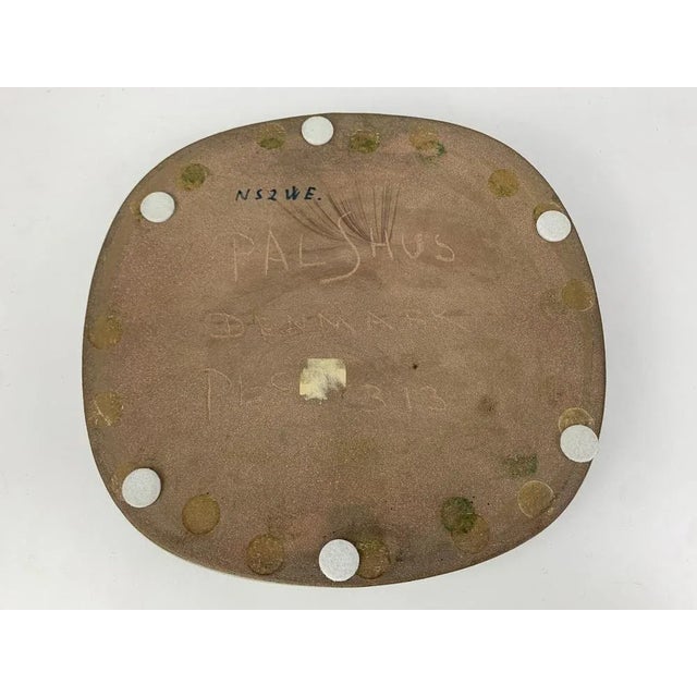 Large Danish Ceramic Dish Bowl by Per Linnemann-Schmidt for Palshus, 1960s For Sale - Image 10 of 12