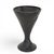 Mid 20th Century La Rochère Fidji Black Amethyst Pressed Glass Goblets, Set of Eight For Sale - Image 9 of 15