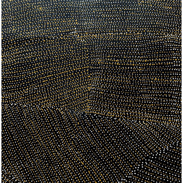 1910s Rare Very Large Australian Aboriginal Painting by Kathleen Petyarre For Sale - Image 5 of 17