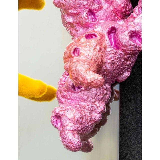 Metal Chris Schanck "Bloom" Mirror, 2018 For Sale - Image 7 of 18