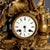 Gilt Antimony Table Clock For Sale - Image 7 of 13