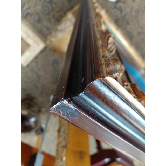 Italian Oil Painting on Canvas Depicting Venetian Landscape For Sale In Greensboro - Image 6 of 9