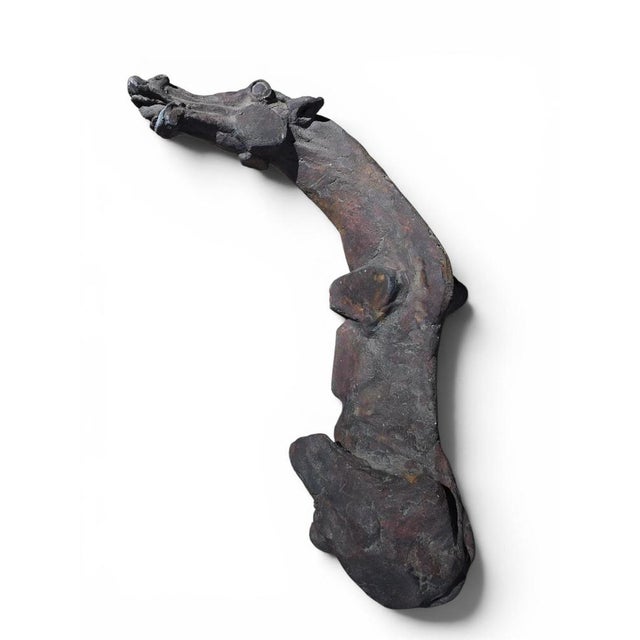 Greek Horse Sculpture on Granite Base by Alfredo Lanz, Italy, 1950s For Sale - Image 6 of 12