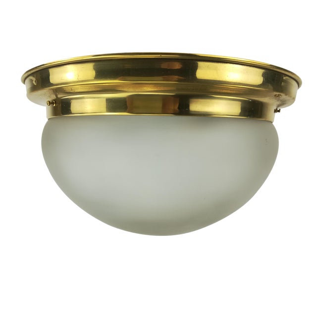 Large Viennese Ceiling Lamp, 1930s For Sale