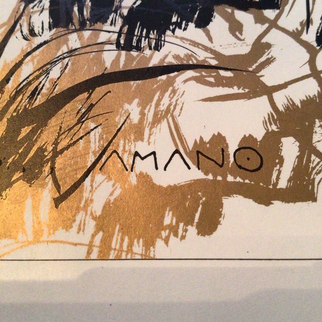 Illustration Print From 1989 "Fanciful Calendar" by Yoshitaka Amano, Produced by Ten Production. For Sale In Sacramento - Image 6 of 11