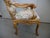 Antique 15th Century Venetian Lacquered and Gilded Armchair For Sale - Image 6 of 18