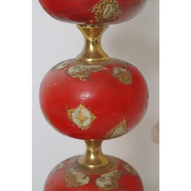 Mid-Century Modern Scandinavien Modern Swedish Red Floor Lamp from Stilarmatur Tranas, 1960s For Sale - Image 3 of 18